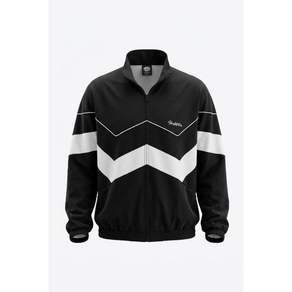 SAKUN 남녀공용 블랙 우븐 자켓 WAW WOVEN JACKET BLACK