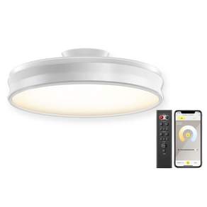 에디슨 스마트 LED 실링라이트 DBC-RF50BKBK 블랙 천장등 리모컨 앱 음성제어