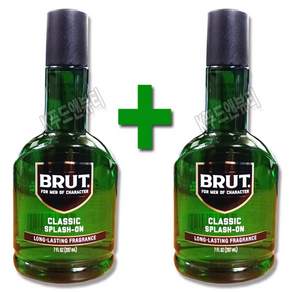 (무료배송) BRUT 브루트 스킨 207ml 1+1 스플래쉬온