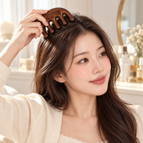 얼굴 두피 바디 나무 괄사 마사지기