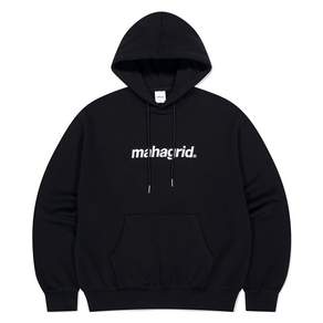 국내매장 마하그리드 BASIC LOGO HOODIE [BLACK] MG2EFMM407ABK