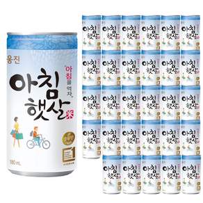 웅진 초록매실 180ml x 15캔 + 아침햇살 180ml x 15캔 / 총30캔