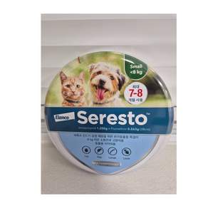 세레스토 강아지 진드기 예방 목걸이 소형견용 S 8KG 미만