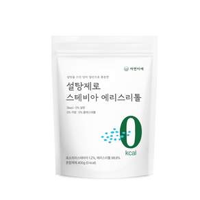 자연지애 설탕제로 스테비아 에리스리톨 0칼로리 Non-GMO 설탕대체 당뇨설탕