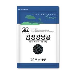 독도사랑 검정강낭콩