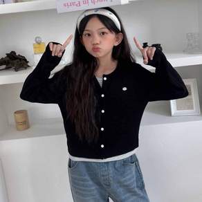 마틸다앤리 단가라레이어드가디건(주니어)