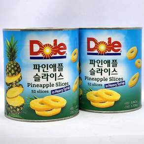 돌 dole 대용량 파인애플 슬라이스 통조림 캔 원산지 필리핀