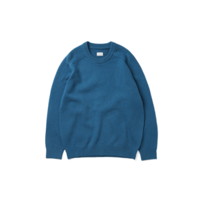 khaki 카키S Stock CREWNECK 크루넥 SWEATER 스웨터 BLUE 블루