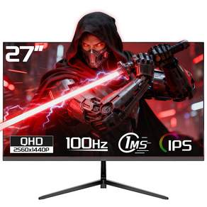 27인치 QHD 120Hz 180Hz UHD 160Hz 평면 게임용 사무용 PC 모니터 3840*2160 IPS 패널