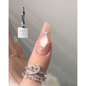 아우라글리터 베일 마그네틱 투명 유리알 레이어드 자석젤 10ml 단품 3종