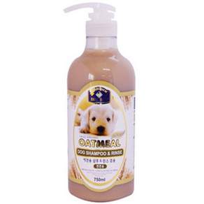 뉴벨버드 오트밀 샴푸린스 750ml 애견샴푸