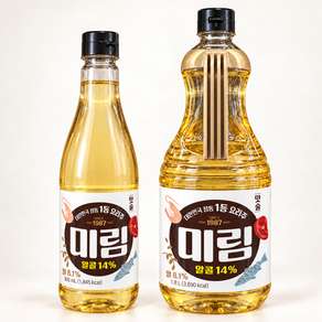 롯데 미림 쌀발효 요리전용 맛술