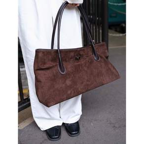 [윤은혜 착용]VENTO Bag [Suede Brown]