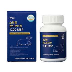 해담온 소연골 콘드로이친 1200 관절연골 무릎영양제 MSM+보스웰리아 프리미엄