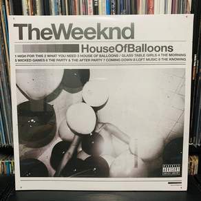 (수입 LP) The Weeknd House Of Balloons Trilogy 10th Anniversary Vinyl LP New Sealed XO