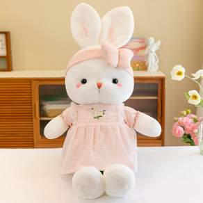 당신의 행복 귀여운 리본 토끼 인형 애착인형