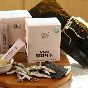 모두의 멸치육수 120g 30인분 2개입 코인육수 고체육수 다시팩 코인 고체 분말 가루 동전 육수 조미료