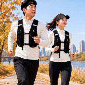 런맥스 초경량 남녀공용 트레일 러닝 조끼 마라톤 등산 백팩 베스트