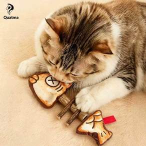 Quatma 고양이 마따따비 이갈이 생선 장난감