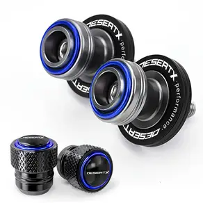 Ducati DesertX X 2022-2024 8MM 오토바이 액세서리 CNC 알루미늄 스윙 암 스풀 스탠드 나사