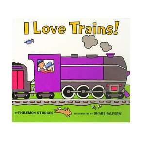 영문 유아도서I Love Trains Paperback (미국판) 9780064436670 2466600