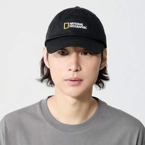 내셔널 남녀공용 경량 야구 모자 여름 스몰 로고 캡 s