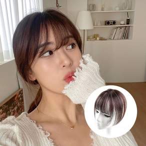 여우가발 3D 입체커버 앞머리 정수리 부분가발 W2023 5 x 6 x 19 cm