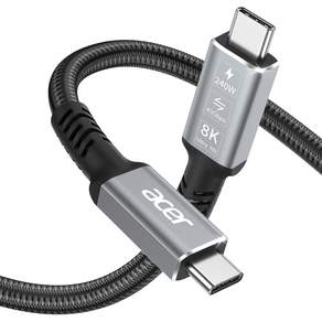 에이서 USB4 케이블 40Gbps 8K@60Hz 썬더볼트 4/3 케이블