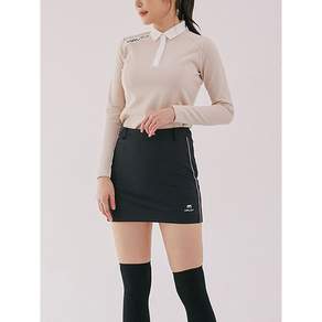 HALEY 헤일리골프 여성용 라인 로고 긴팔 카라티셔츠 HS KT1006