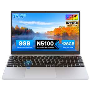Auusda 15.6인치 대화면 노트북 Intel 프로세서 IPS FHD 디스플레이 지문인식 지원 백라이트 키보드 Win11 탑재