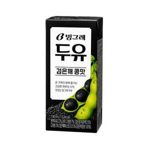 빙그레 검은깨콩 두유