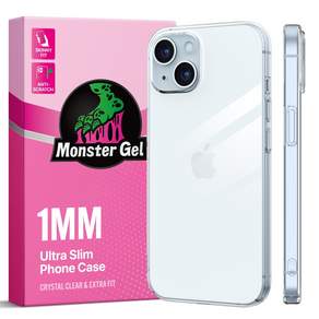 몬스터겔 1mm 초슬림 변색없는 스크래치방지 생폰느낌 휴대폰 케이스