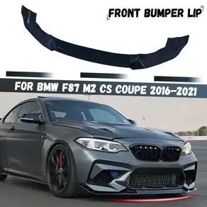 BMW F87 M2 CS 쿠페 16-21 디퓨저 스포일러 립 범퍼 가드 프론트 스플리터 호환