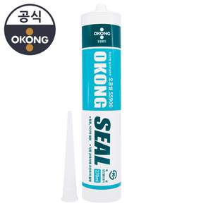 오공 실리콘 SS900 무초산형 창문 창틀 실리콘 실란트 회색