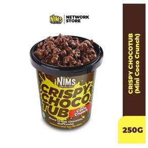 NIMS 님스 크리스피 크런치 초콜릿 미니 코코 크런치 Crispy Chocotub Chocojar