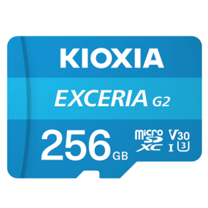 키오시아 EXCERIA 마이크로 메모리 카드 홈캠 블랙박스 CCTV SD LMEX3L256GG4