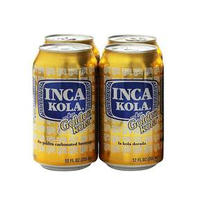 잉카콜라 4개세트 INCA Kola Peru Golden Kola 2liter Bottle 355ml
