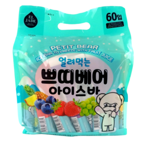 엘제이드 쁘띠베어 아이스바 35ml X 60입