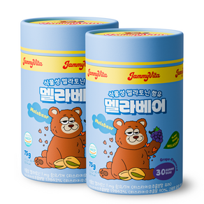 자미비타 식물성 멜라토닌 젤리 멜라베어