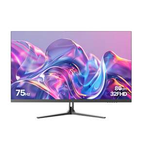 스카이뷰 FHD 32인치 IPS 모니터 75Hz 게이밍 베젤리스 광시야각 사무용 컴퓨터모니터 CCTV모니터
