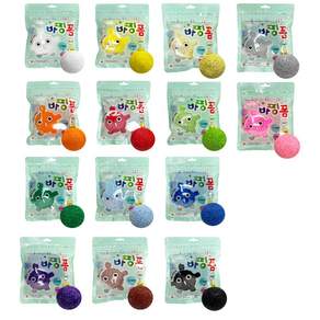 칼라폼 50g 12색세트 19색세트 컬러클레이 대한산업
