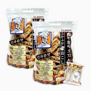 클래식 말랑말랑 오꼬시 견과류맛 24개입 400g 대용량 쌀강정