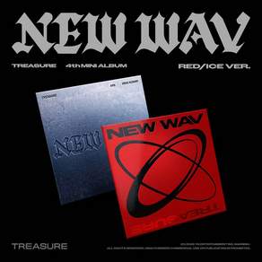 TREASURE 트레저 - 미니 4집 앨범 NEW WAV 포토북 버전 / 버전