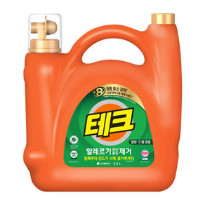 테크 원인물질 제거 일반드럼 대용량 액체세제