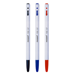모나미 BP 153 볼펜 0.7mm 3종 x 4p 세트