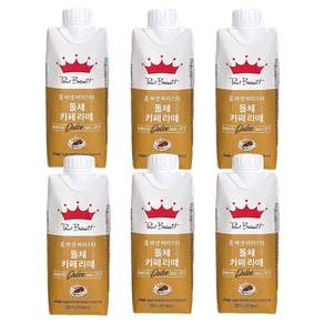 폴바셋 돌체라떼 330ml 6개입 + 손소독제 증정