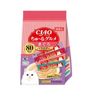 이나바 고양이 챠오츄르 버라이어티 짜먹는 간식 80p