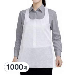 착한한장 부담없이 쓰는 일회용 부직포 위생 앞치마