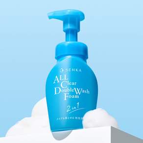 센카 올 클리어 더블 워시 폼 150ml
