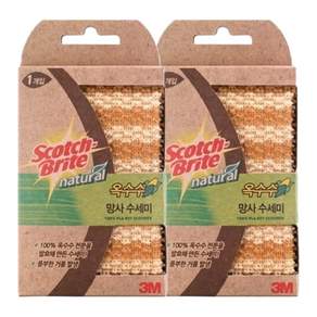 스카치브라이트 옥수수 망사 수세미